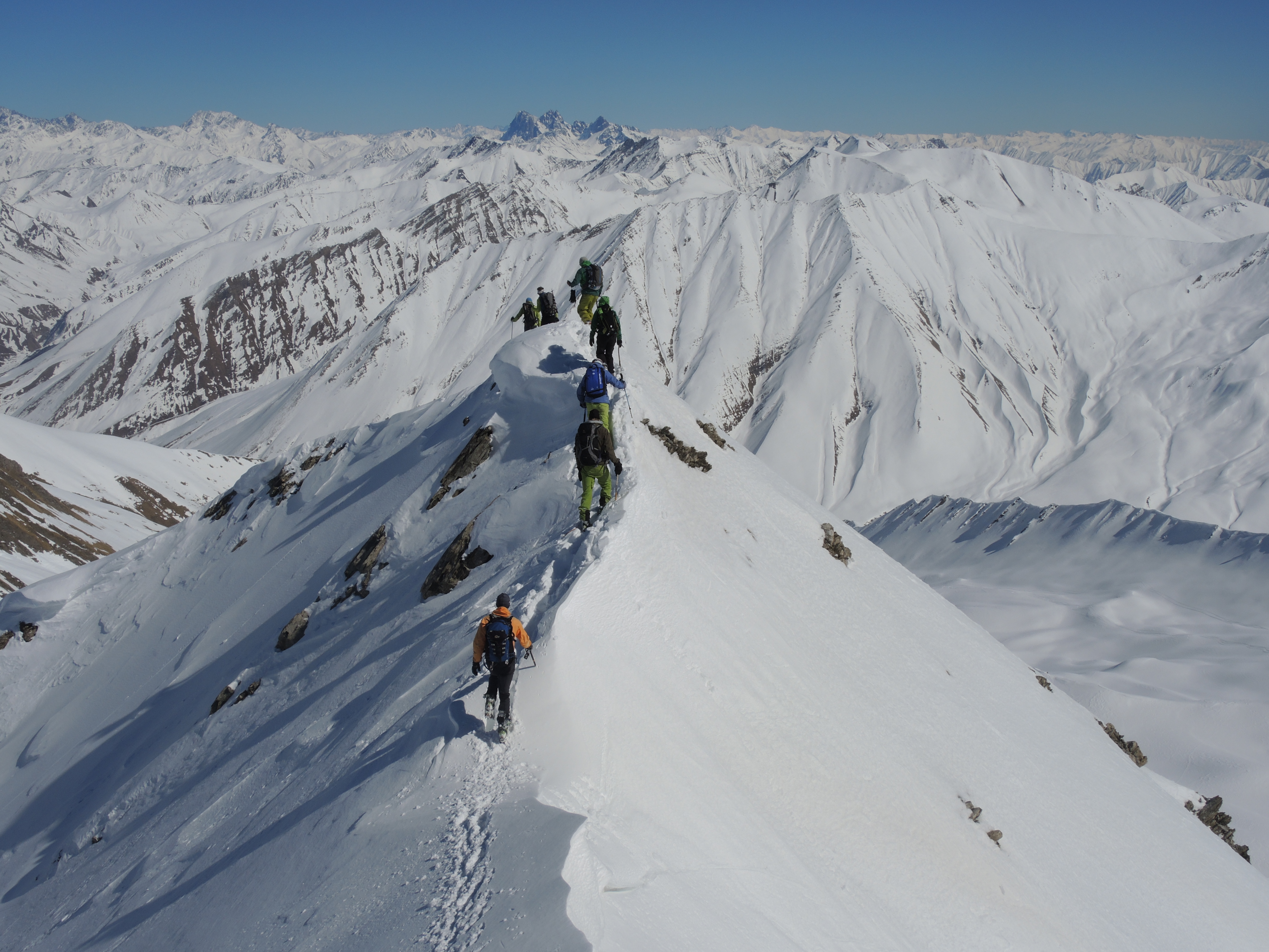 Am Grat der Deda Ena