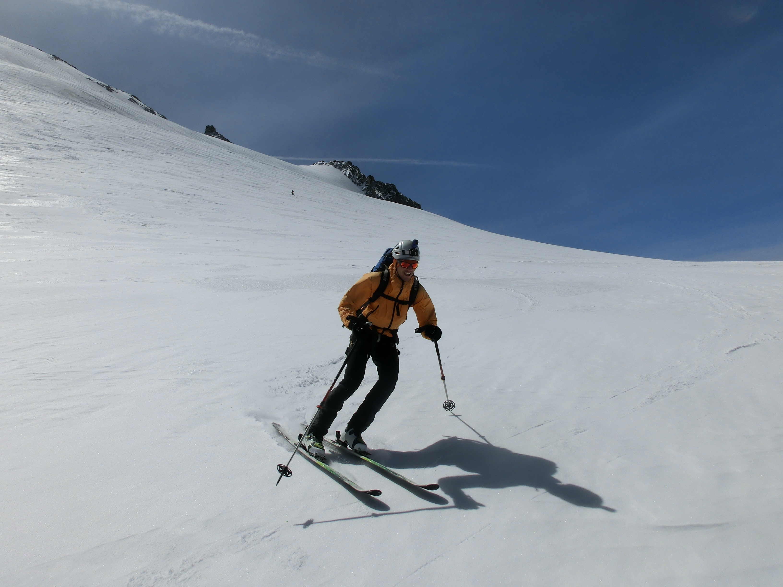 Genuss bei der Abfahrt