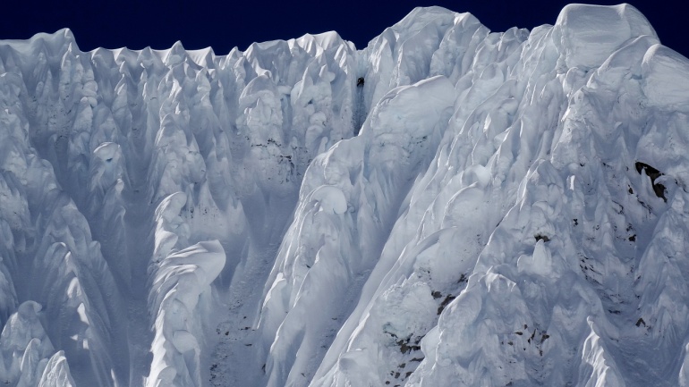 Die letzen Meter zum Gipfel des Alpamayo