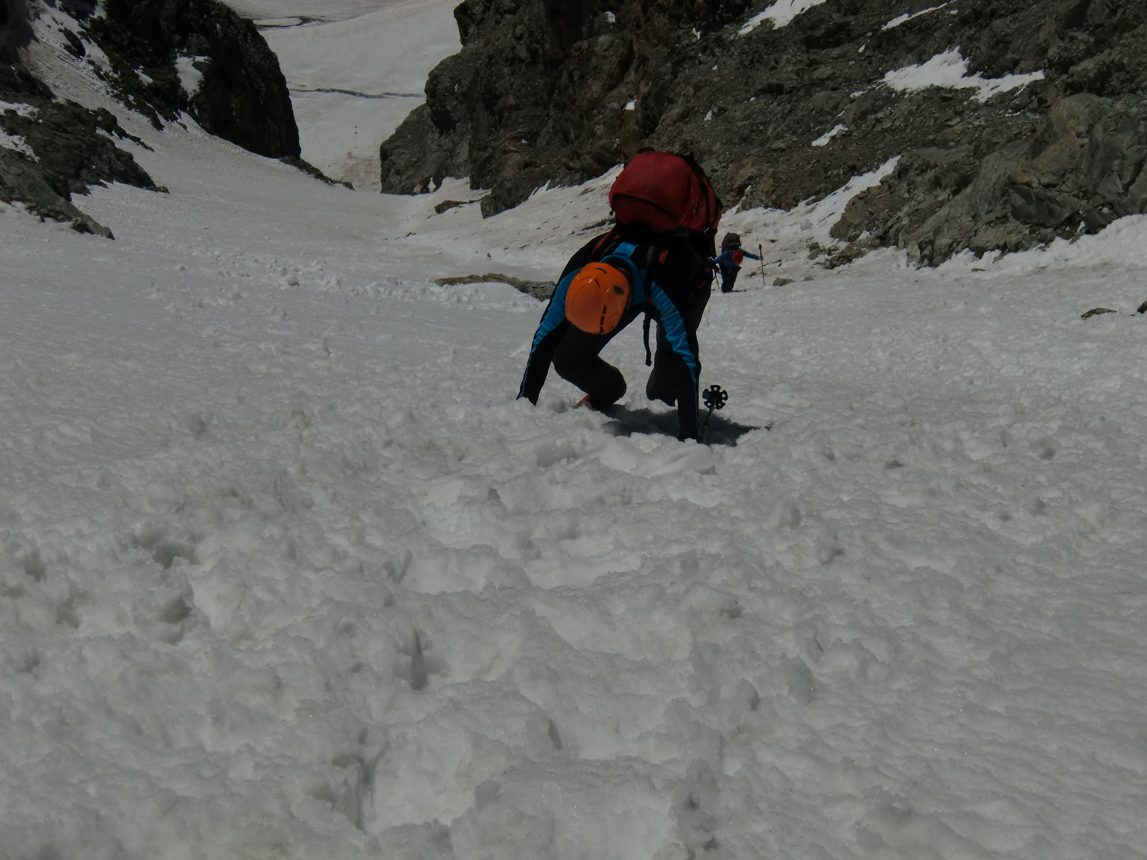 Anstieg zum Colle del Leone